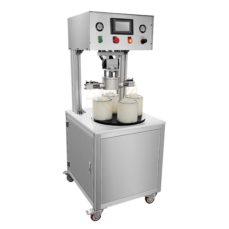 semi auto jar capping machine