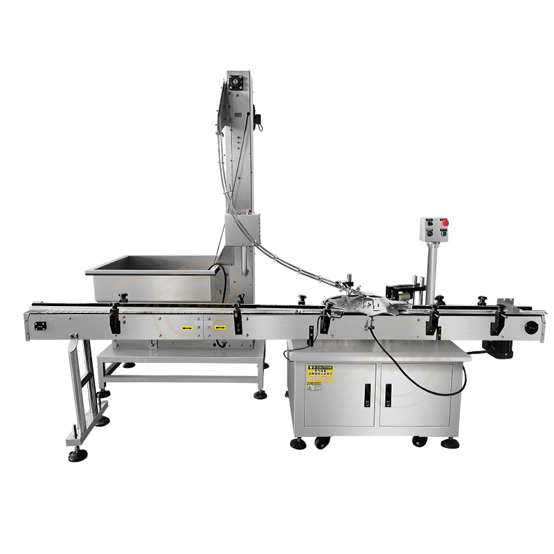 Lid pressing machine