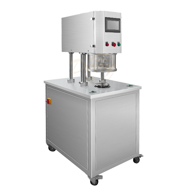 Vacuum can sealing machine